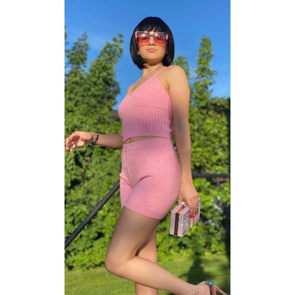 Pink Knitted Two-Piece - Picture 4 of 4